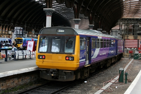 Northern class 142 at York